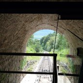 RS mendelbahn fahrt tunnel