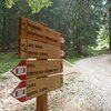 Unser Weg tr&auml;gt die Markierung E5 und ist Teilst&uuml;ck des Europ&auml;ischen Fernwanderwegenetzes. Foto: AT, &copy; Peer