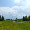 Die Alm am Trudner Horn - hier kreuzen sich verschiedene Wanderwege aus dem Fleimstal, Truden und Altrei. Foto: AT, &copy; Peer