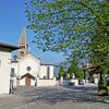 Bei der schnellen Abfahrt nehme ich ab Hofstatt als Variante die Strecke &uuml;ber Penon - im Bild die St. Nikolaus-Kirche - und von dort &uuml;ber Entiklar zur&uuml;ck nach Margreid. Foto: AT, &copy; Peer