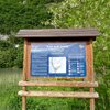 Foci dell’Avisio - Die M&uuml;ndung des Flusses aus dem Fassa- und Fleimstal in die Etsch ist ein gesch&uuml;tztes Biotop. Der Radweg f&uuml;hrt in einer U-f&ouml;rmigen Windung um das Gebiet herum und wird dadurch rund 6 km l&auml;nger als die Strecke in Luftlinie. Foto: AT, &copy; Peer
