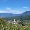 In spring time, the apple trees are flowering around Caldaro village. Foto: AT, &copy; Peer