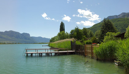 The Lake of Caldaro at the end of May