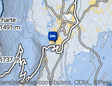 Karte: Pension Steingarten