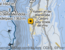 Karte: Mendelbahn / Funicolare della Mendola
