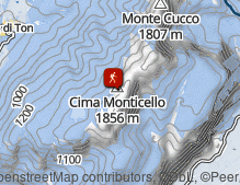 Mappa: Wanderung Monte Mezzocorona Malga Kraun Alm
