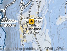 Karte: Südtiroler Weinakademie / Accademia del vino Alto Adige