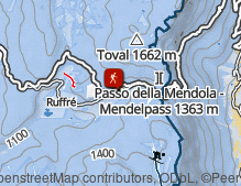 Mappa: Wanderung zur Überetscher Hütte