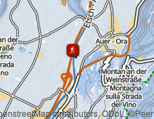 Mappa: Frühlingswanderung nach Castelfeder