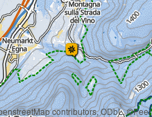Map: Glener Wasserfall / Cascata di Gleno