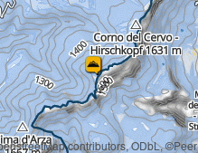 Map: Tresner Horn / Corno di Tres