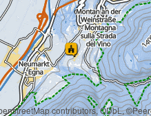 Map: Pfarrkirche Pinzon / Chiesa Parrocchiale di Pinzano