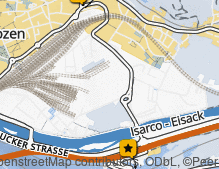 Mappa: Funivie di Bolzano