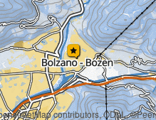 Map: Waaggasse / Vicolo della Pesa