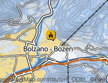 Map: Kirche St. Johann im Dorfe / Chiesetta di San Giovani in Villa