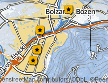 Mappa: Fiere, mercati e shopping