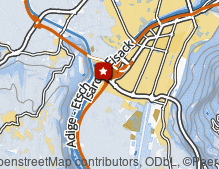 Map: Kletterhalle Salewa Cube / Palestra di roccia Salewa Cube