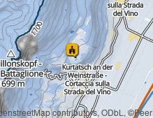 Mappa: Pfarrkirche Graun / Chiesa Parrocchiale di Corona