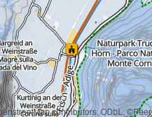 Karte: Kirche St. Florian in Laag / Chiesa di S. Floriano a Laghetti