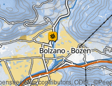 Karte: Wassermauer-Promenade / Passeggiata del Talvera