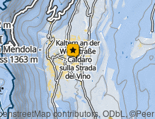 Map: Kalterer Weintage / Giornate del Vino di Caldaro