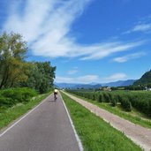 etsch radweg bei laag