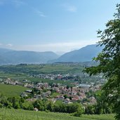 aussicht gleif auf eppan