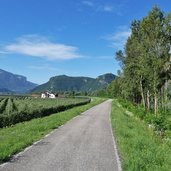 etschtal radweg bei pfatten branzoll