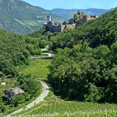 radweg bozen eppan unter schloss sigmundskron frangart