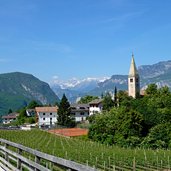 salurn ortsteil buchholz mit brenta dolomiten