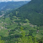 aussicht kanzel blick auf glen bei montan