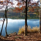 eppan kleiner montiggler see herbst