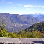 nals ortsteil obersirmian aussicht auf terlan und etschtal