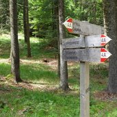 forstweg koenigswies wegweiser nr a