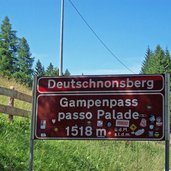 gampenpass passo palade