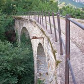montan fleimstalbahn trasse bruecke viadukt pinzon glen