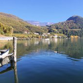 Kaltern Kalterer See Herbst