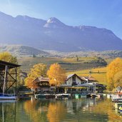 Kaltern Kalterer See Herbst