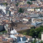 RS bozen franziskanerkirche von oben