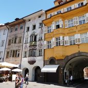 RS bozen rathausplatz bindergasse fassaden