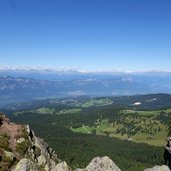 RS schwarzhorngrat aussicht auf regglberg mit aldein