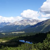 RS schwarzhorn speichersee dahinter dolomiten