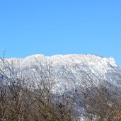 RS Kalterersee Winter Gantkofel Mendelkamm