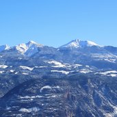 RS Kalterersee Winter weisshorn schwarzhorn