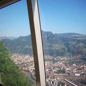 RS blick auf bozen von seilbahn kohlern aus