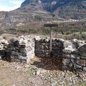 RS castelfeder mauerreste byzantinische burg