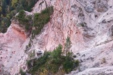 Furgglauer Schlucht oberer Teil Felsen