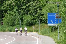 obere gand mendelstrasse radfahrer rennrad