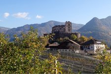 RS jenesien burg ruine rafenstein herbst