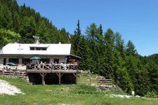 mendel ueberetscher huette rifugio oltradige cai